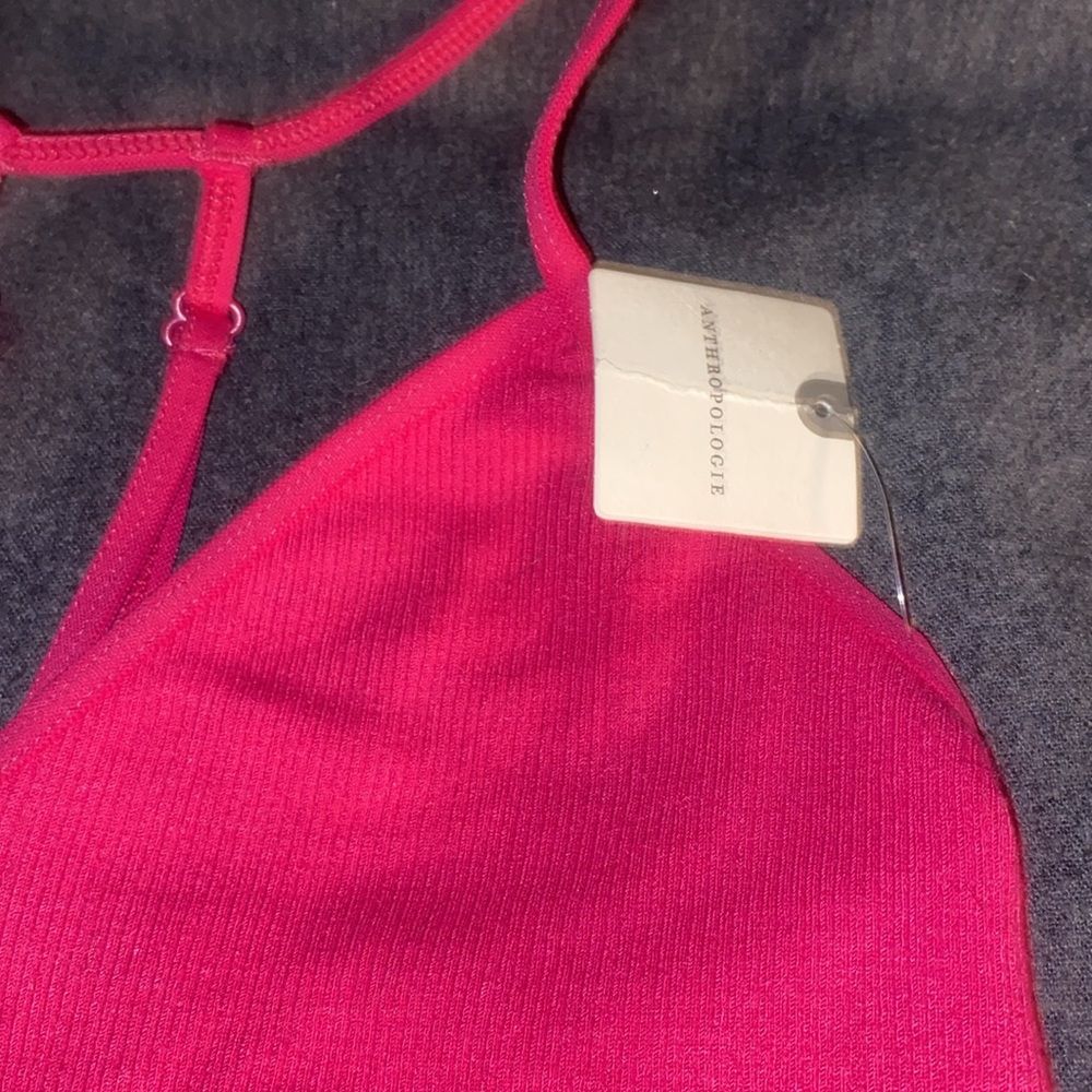 Anthropologie Jenny T-back seamless bralette XXS/XS - Picture 2 of 4